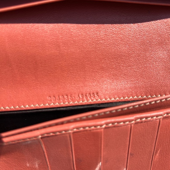 GUCCI LEATHER & DIAMANTE CANVAS WALLET - Picture 7 of 11